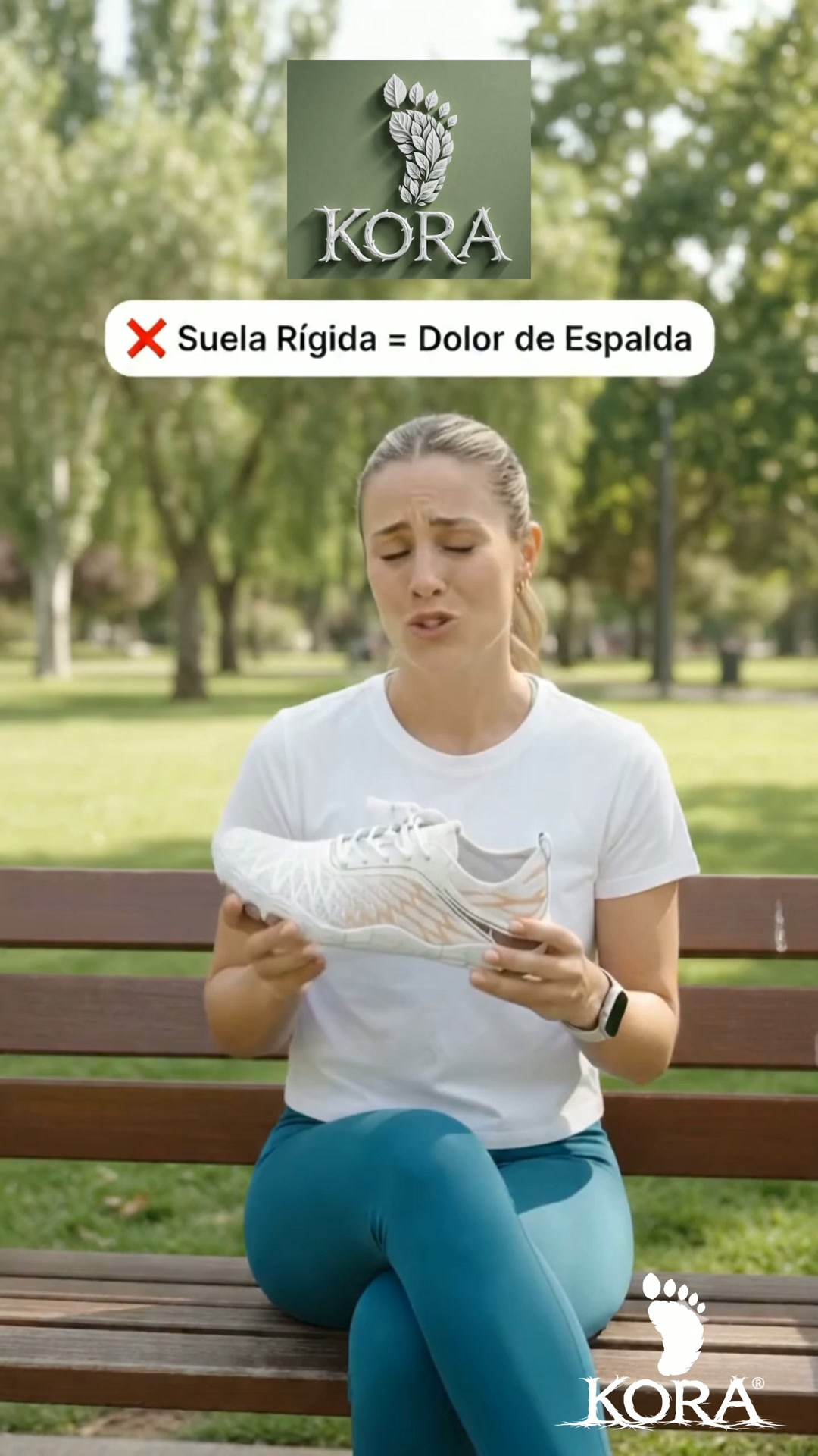 Kora Barefoot Facebook ad: LIBERA TUS PIES