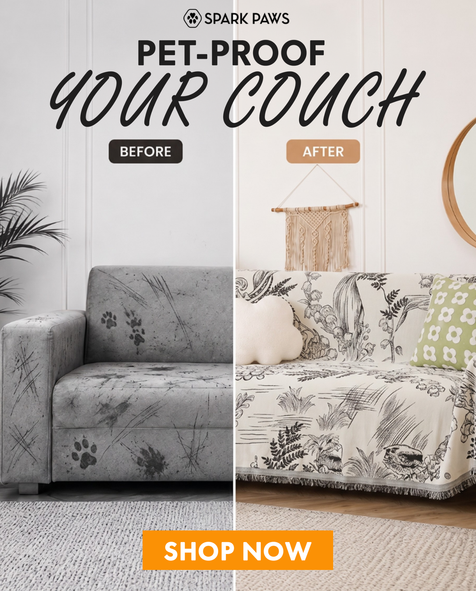 Spark Paws Facebook ad