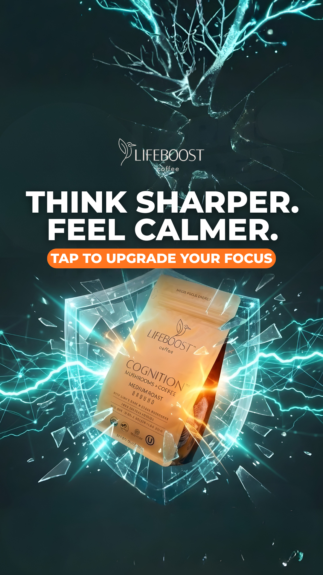 Lifeboost Coffee Facebook ad