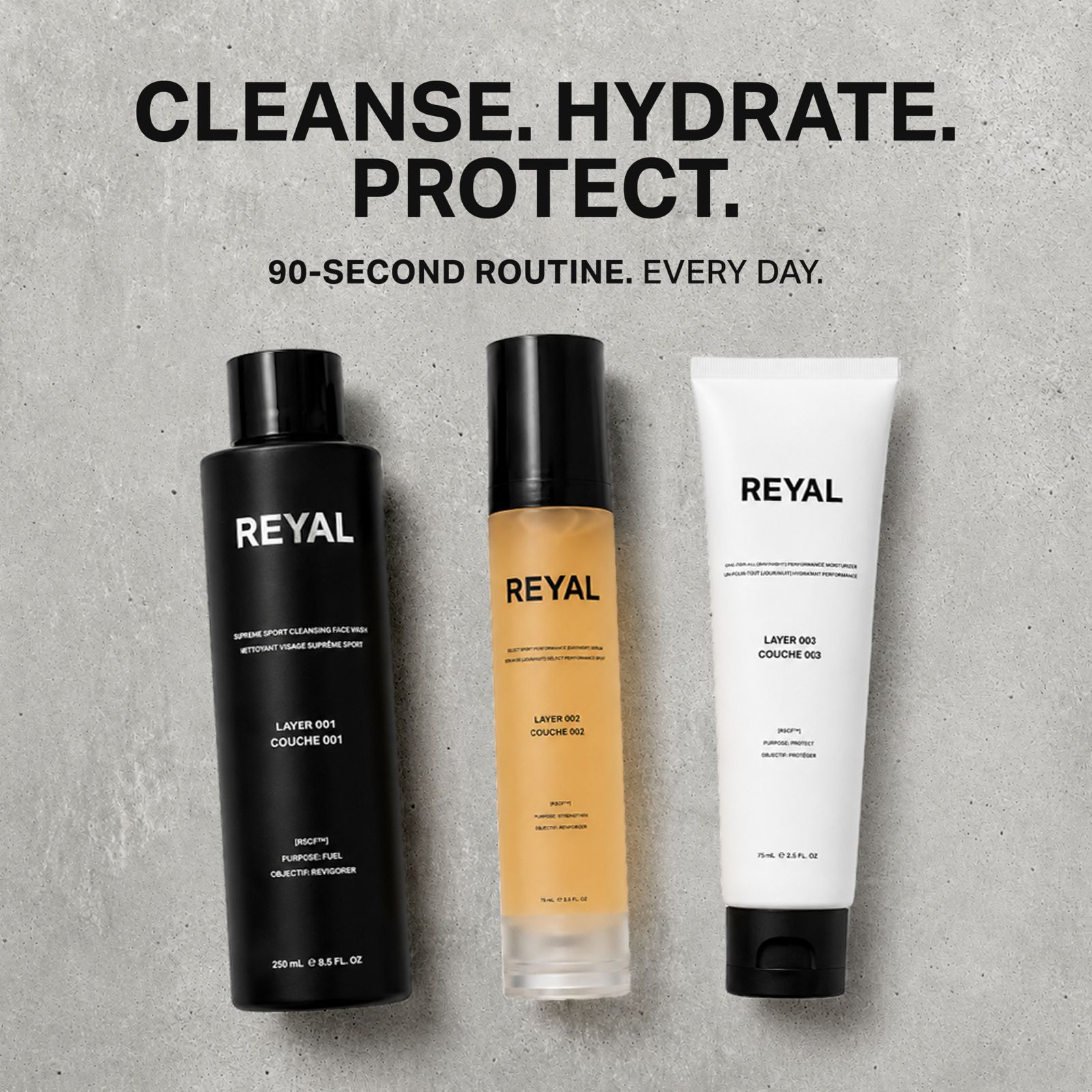 Reyal Performance Facebook ad: The Serum That Actually Absorbs