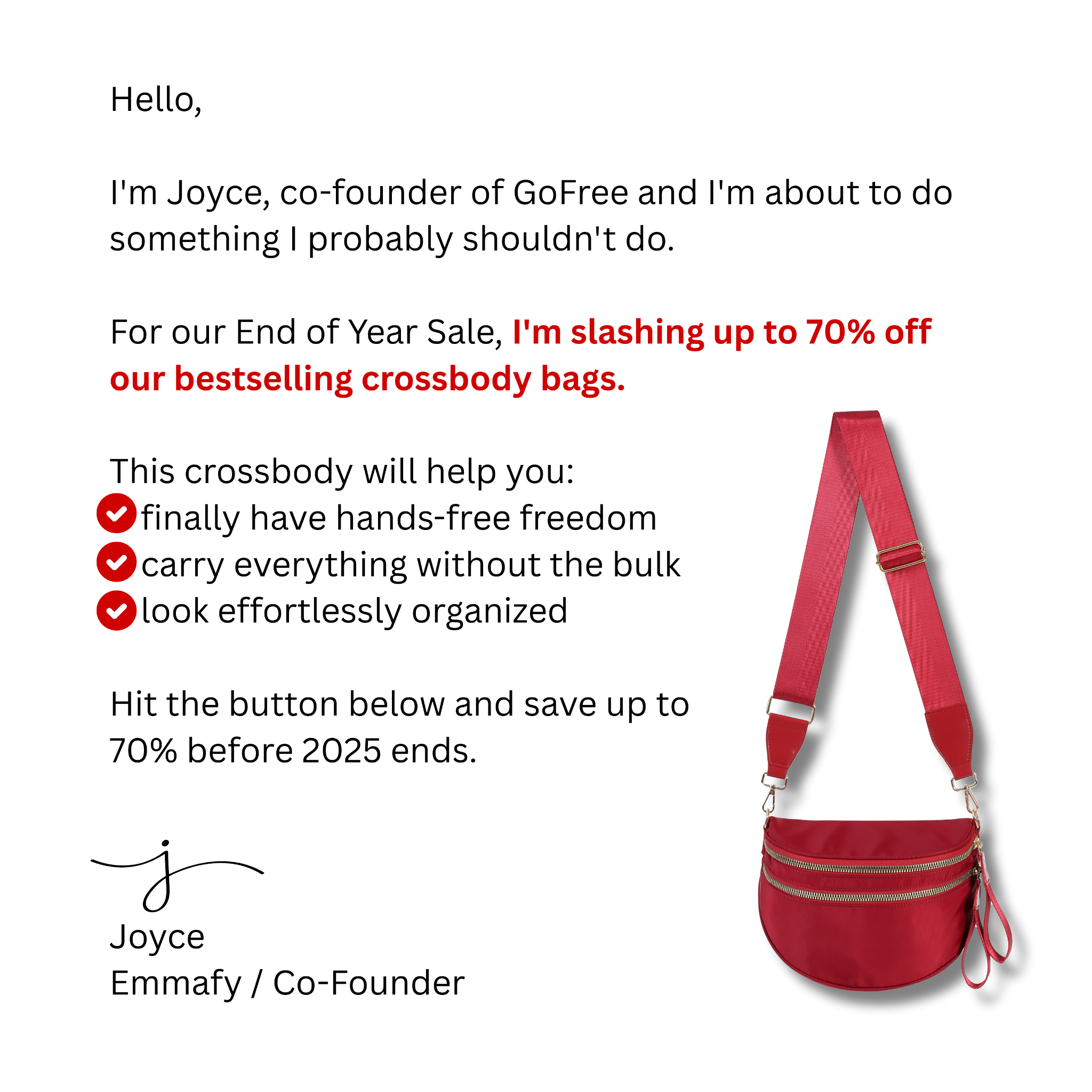 Emmafy Flash Deals Facebook ad