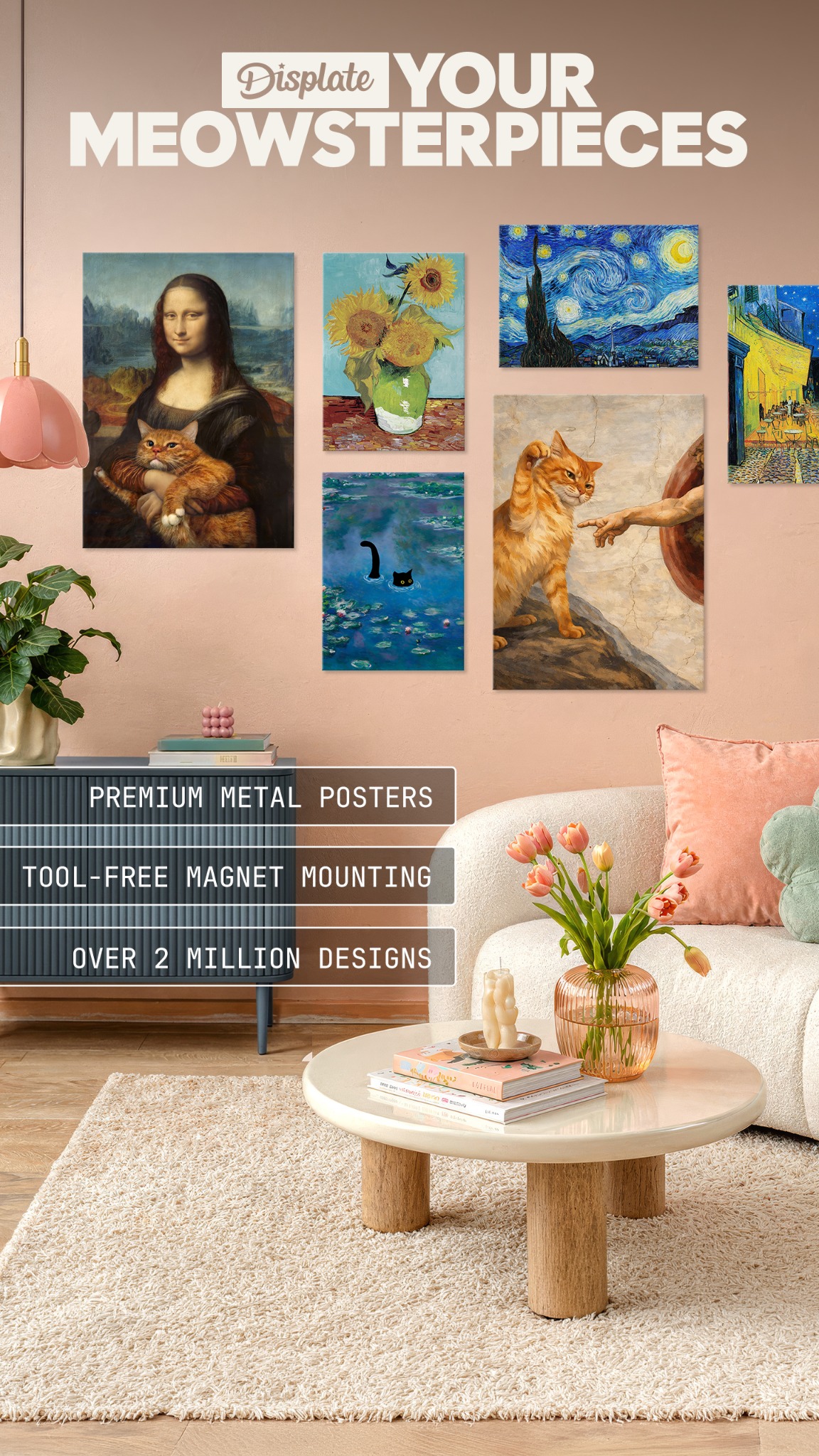 Displate Facebook ad