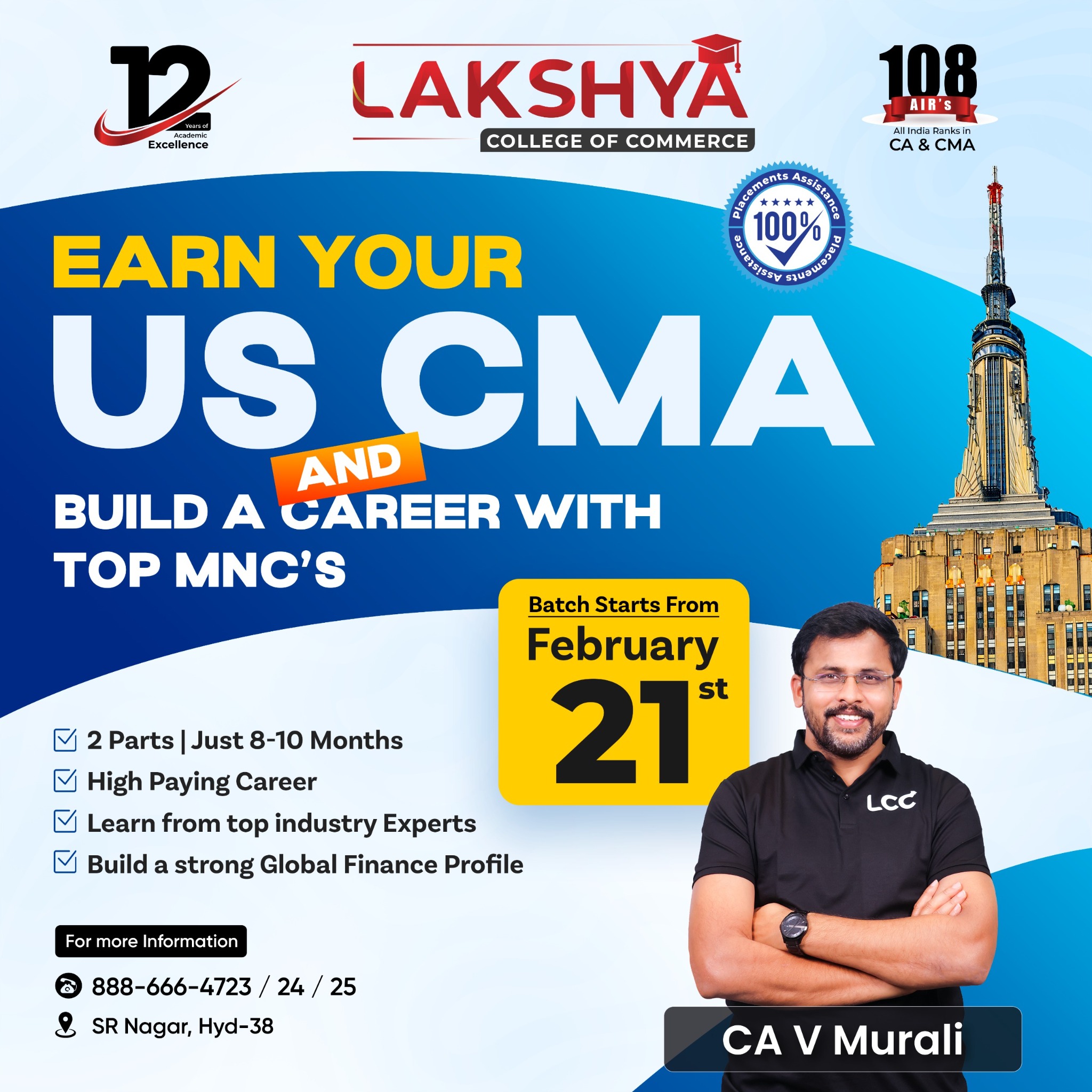 LAKSHYAedu Facebook ad