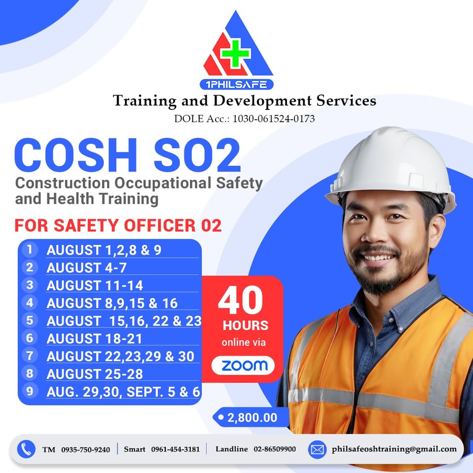 1Philsafe Safety Training HUB Facebook ad