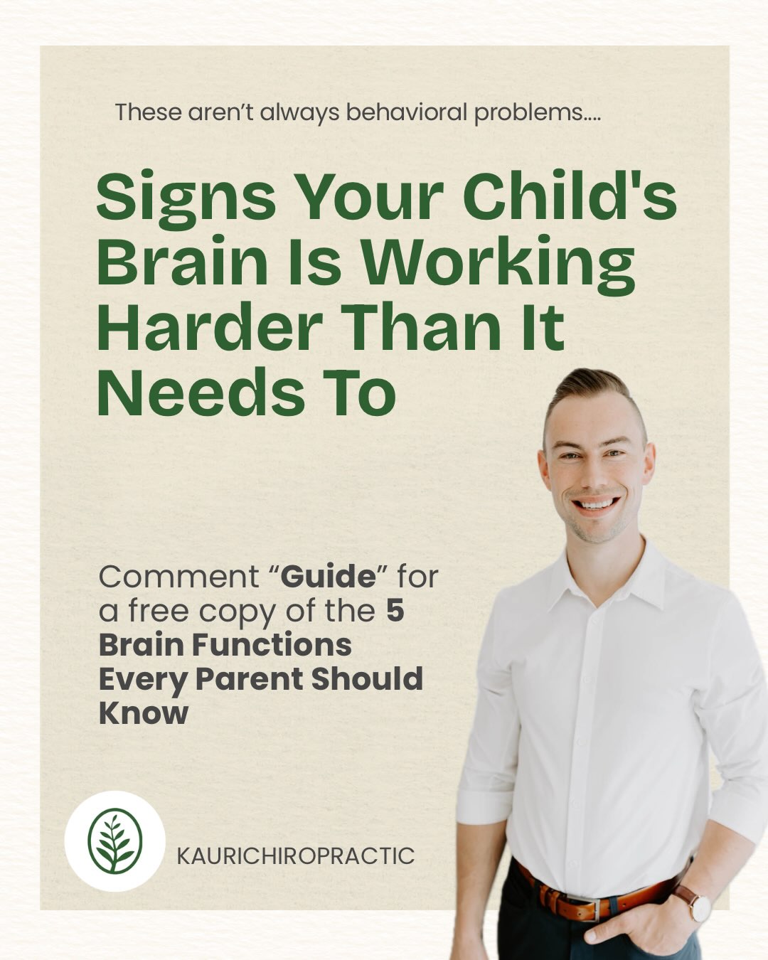 Kauri Chiropractic Facebook ad