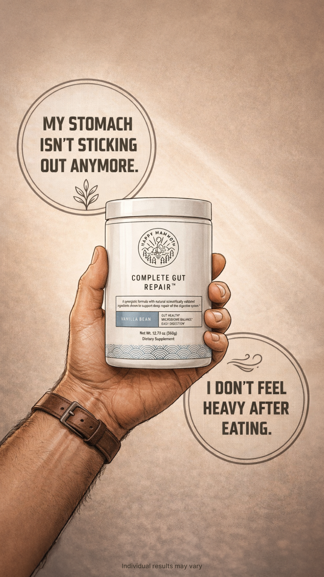 Happy Mammoth EU Facebook ad