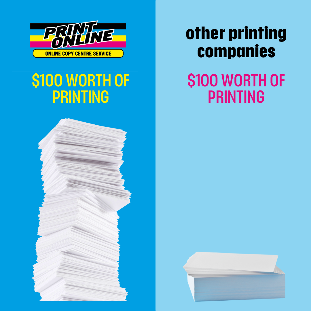 Print Online Facebook ad