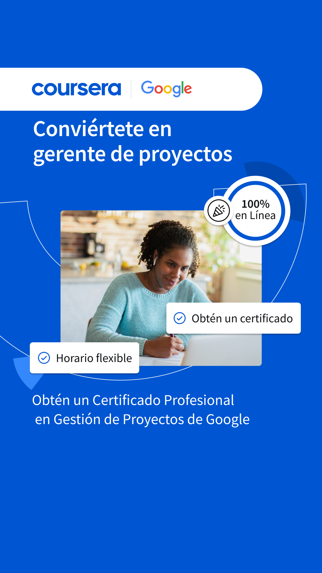 Coursera Facebook ad