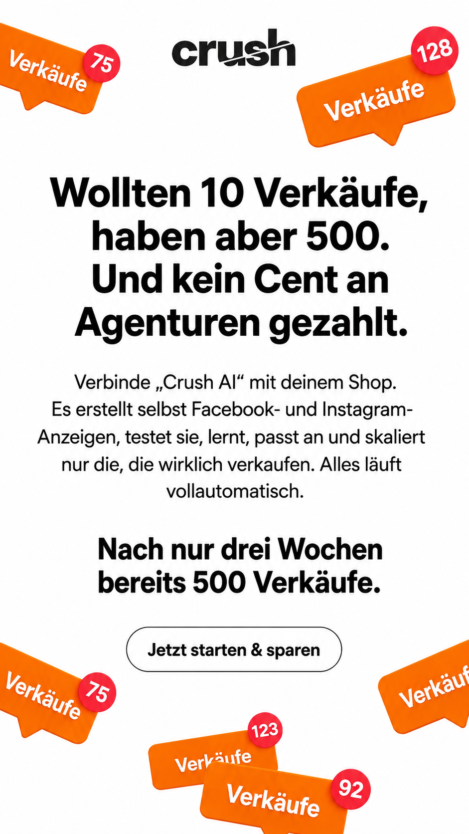 trycrush.ai Facebook ad