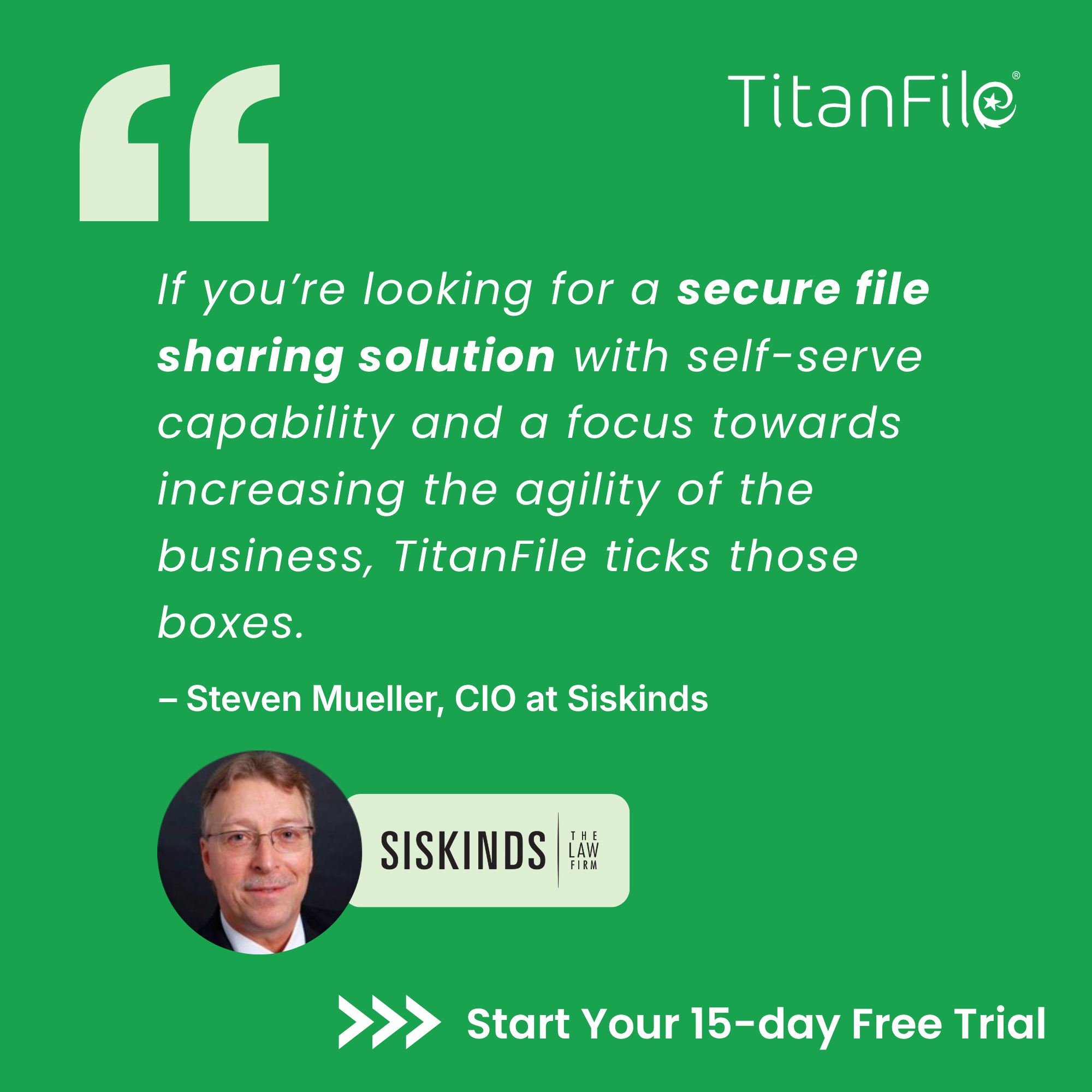 TitanFile Facebook ad