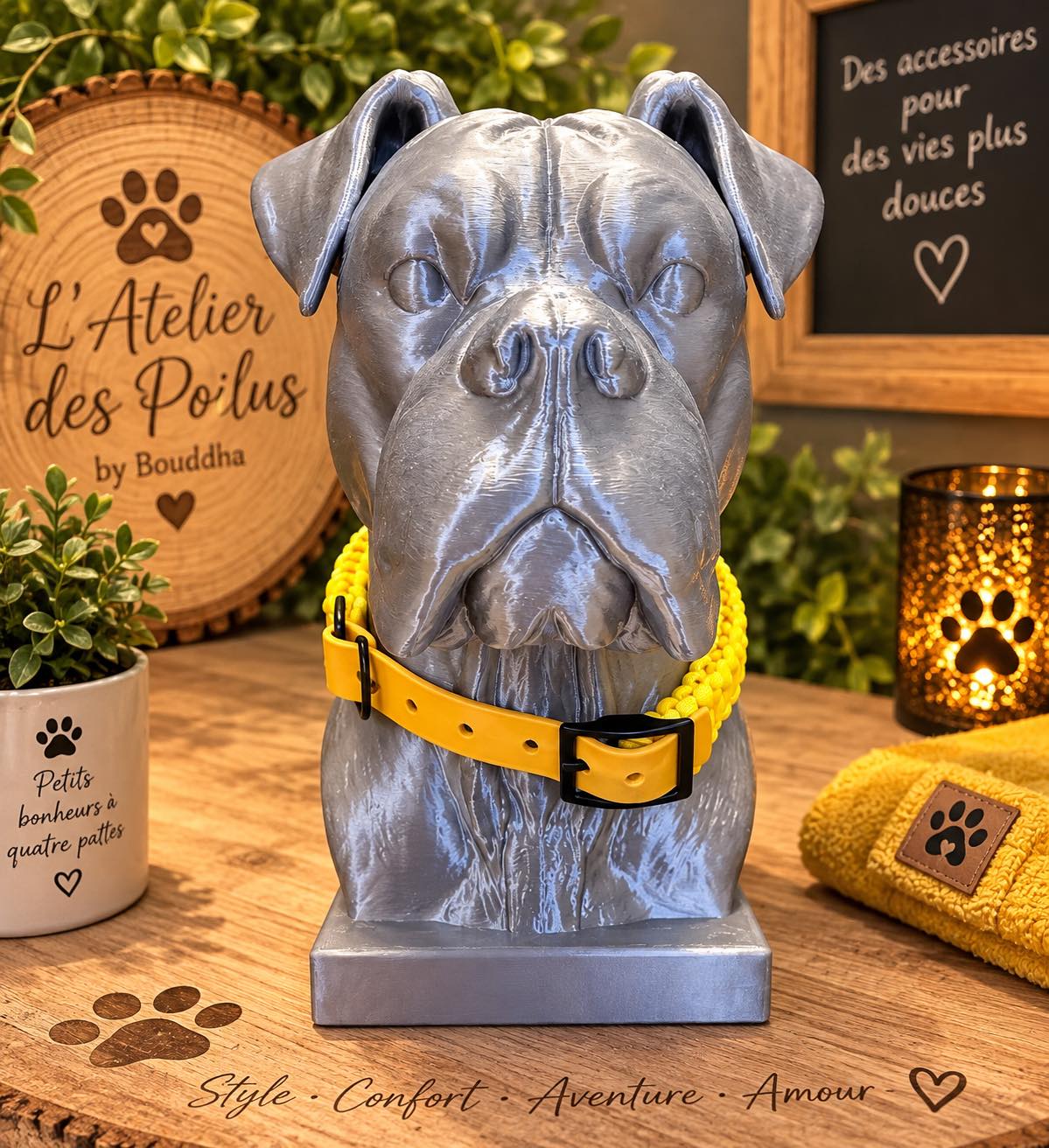 L’Atelier des Poilus by Bouddha Facebook ad: Un rayon de soleil pour nos poilus!