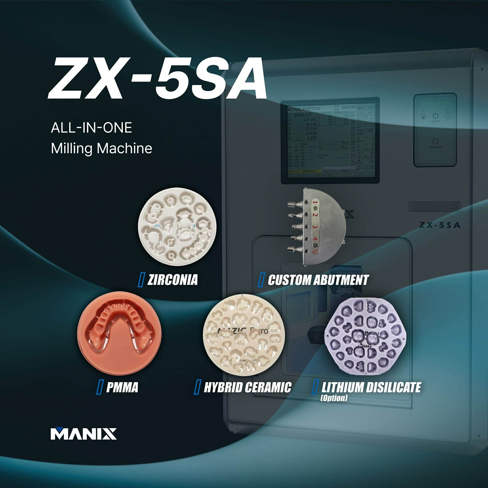 MANIX Dental Mongolia Facebook ad: Бүх төрлийн бүрээс, имплант зорох боломжтой ZX-5SA загвар