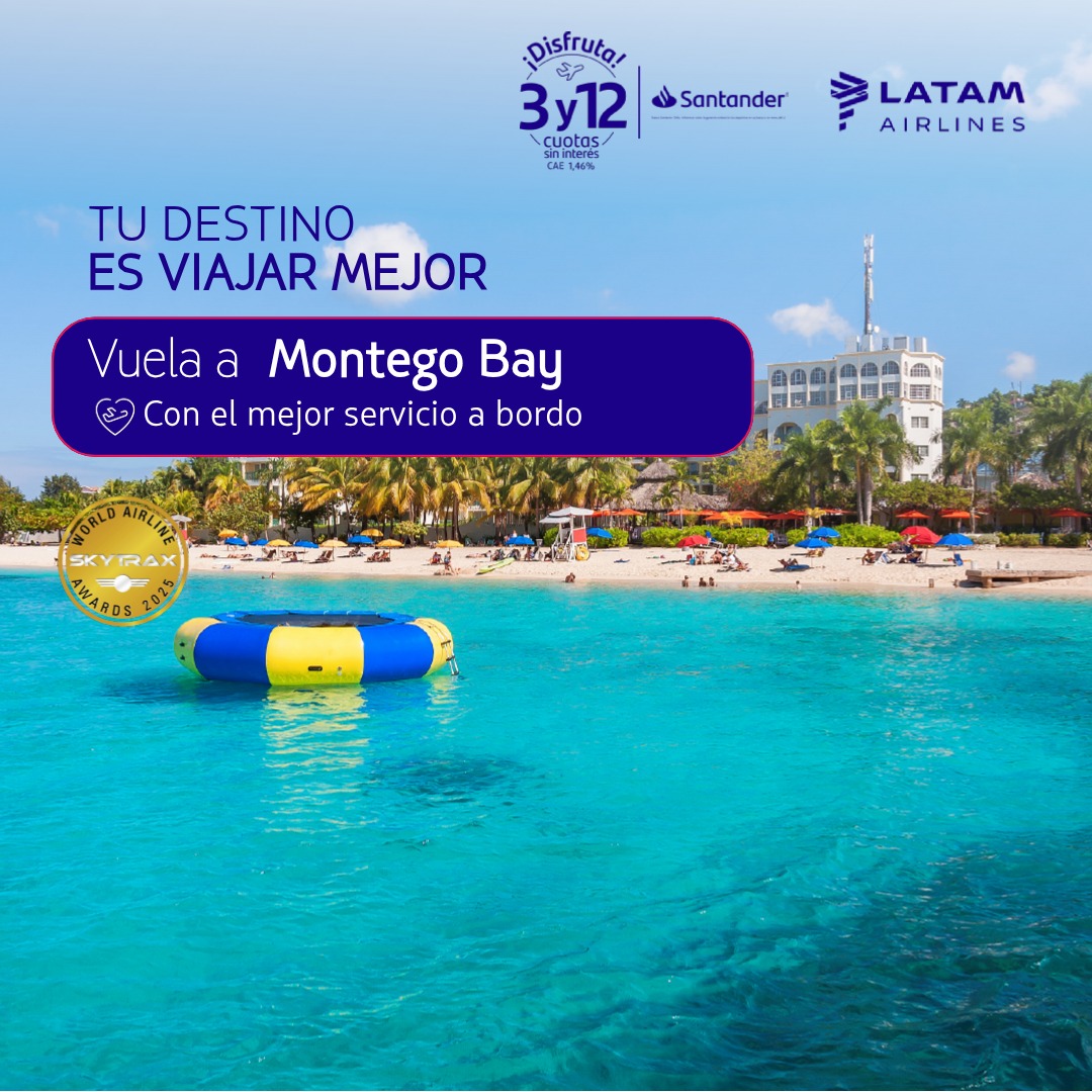 LATAM Airlines Facebook ad