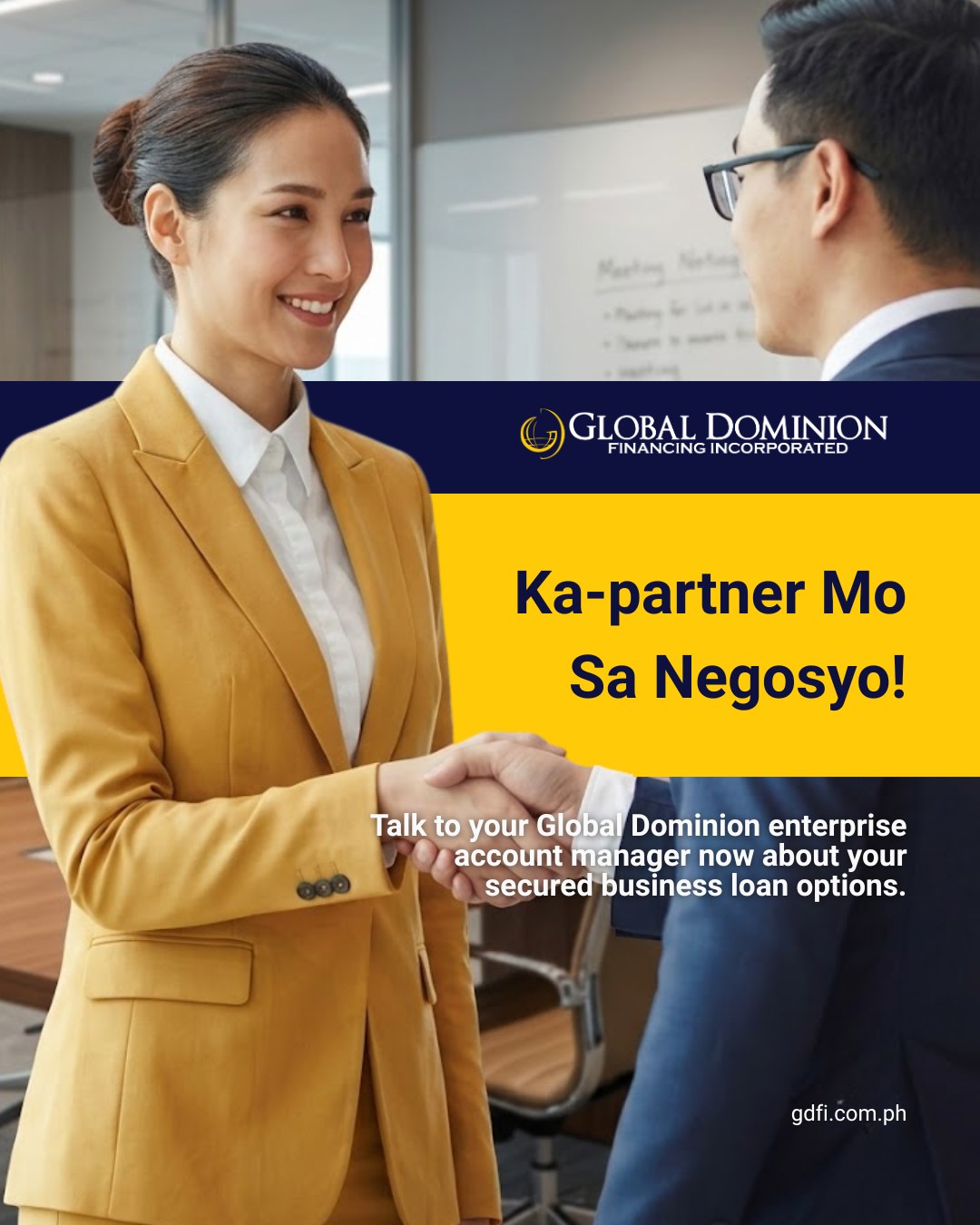 Global Dominion Financing, Inc. Facebook ad