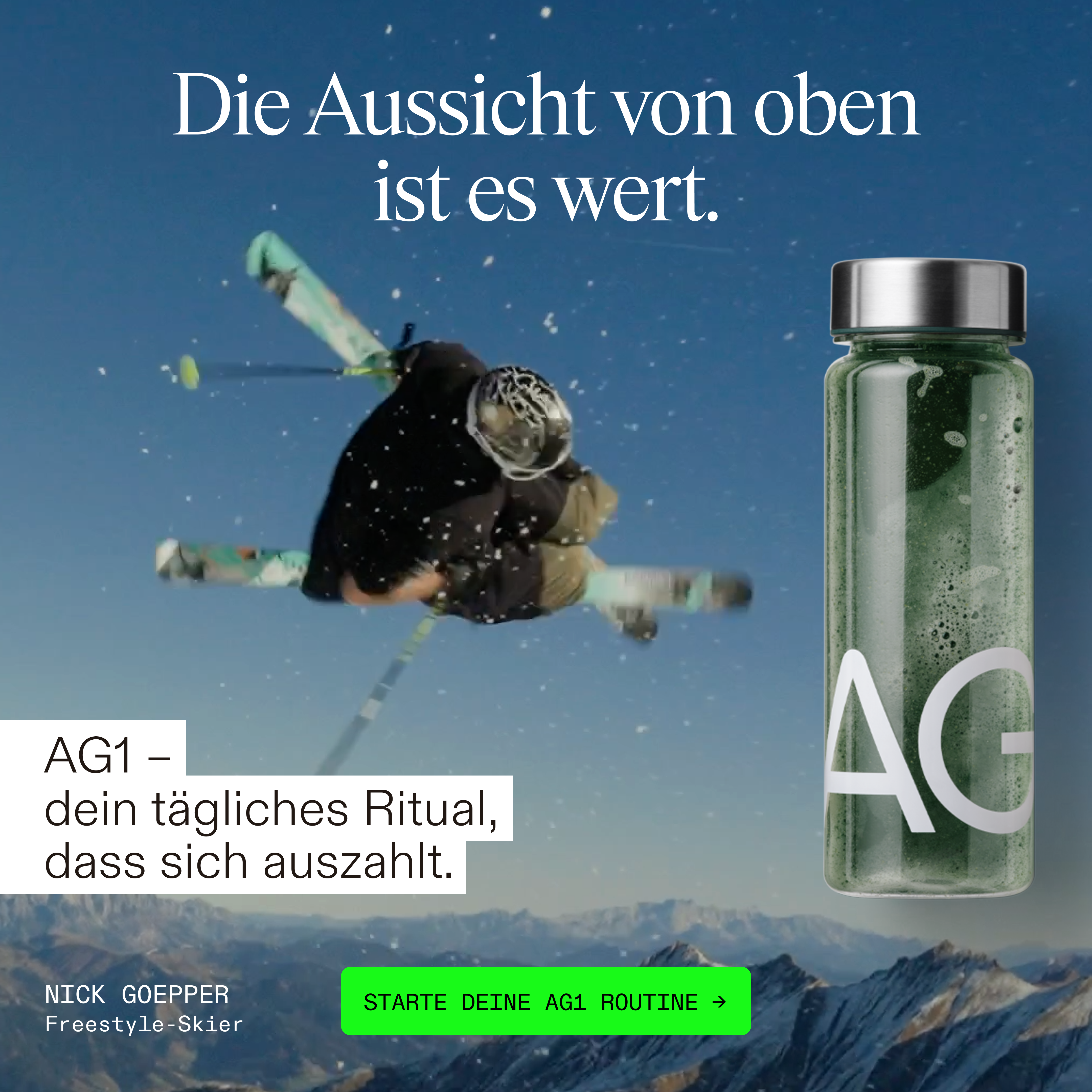 AG1 Deutschland Facebook ad