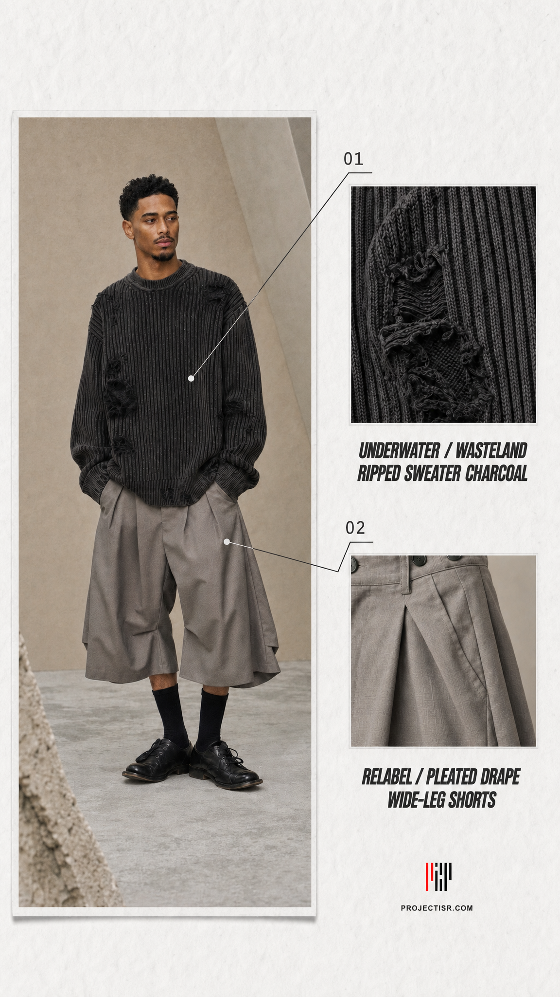 Projectisr Facebook ad: PROJECTISR US | Premium Independent Designer Clothing
