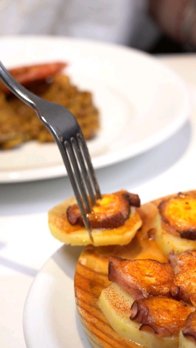 Taberna de Peñalver Facebook ad: PULPO A LA GALLEGA