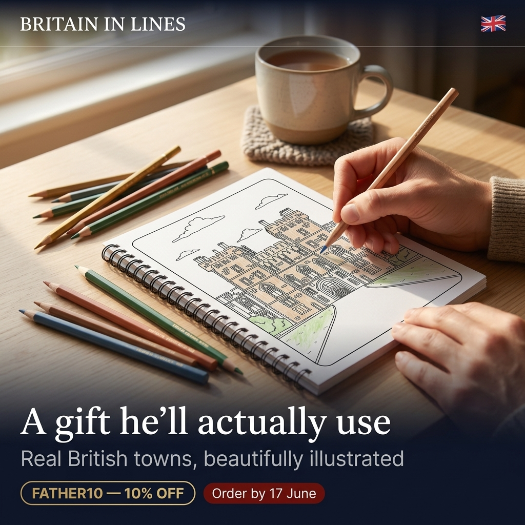 Britain In Lines Facebook ad