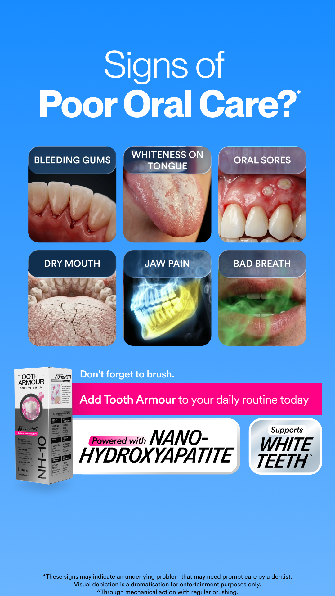 Hismile Facebook ad