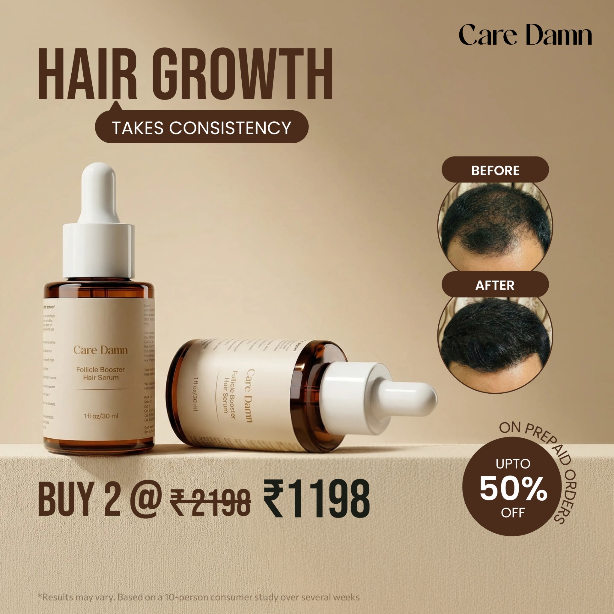 Caredamnofficial Facebook ad