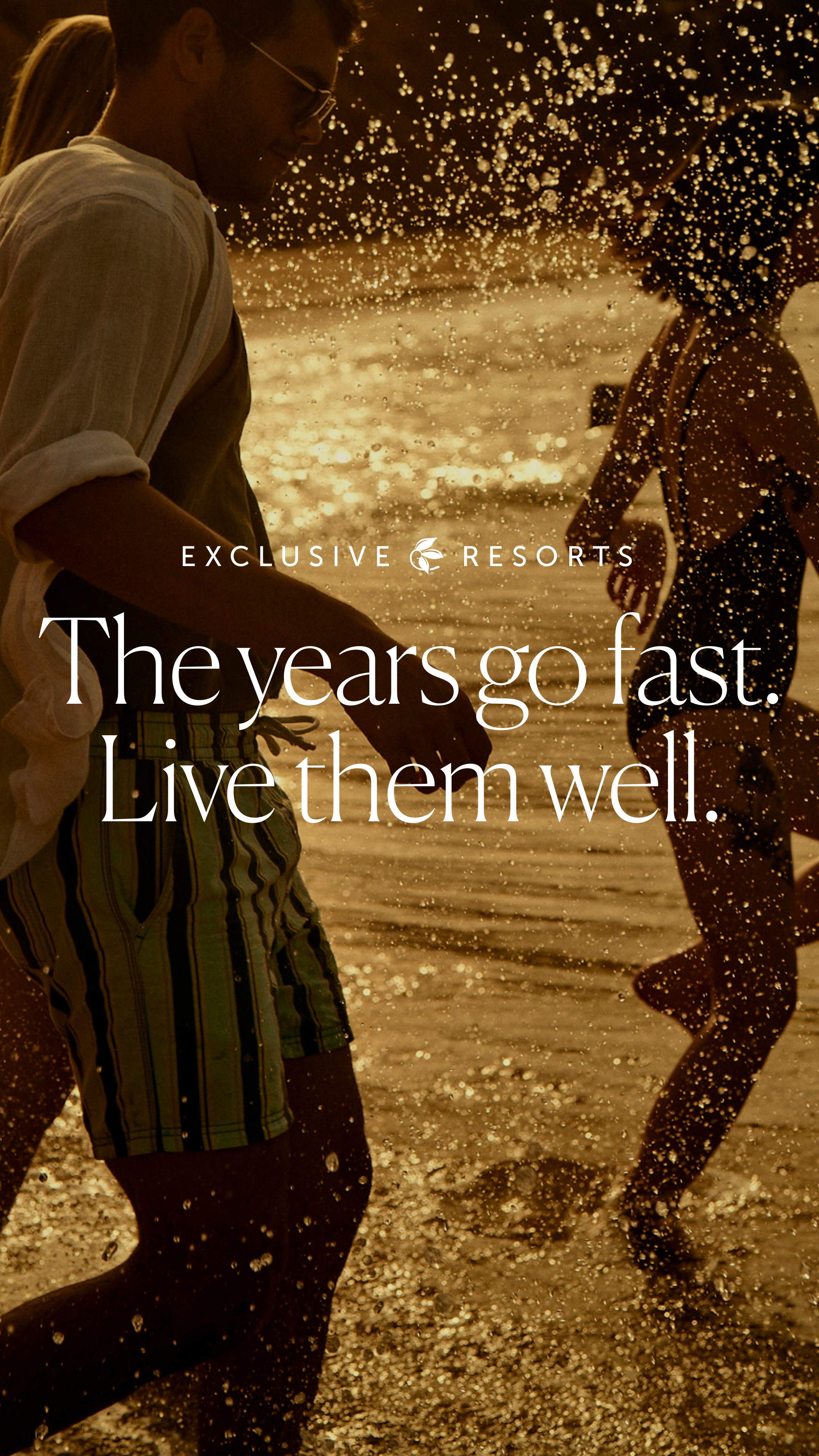 Exclusive Resorts Facebook ad: Global Access. Members Only.