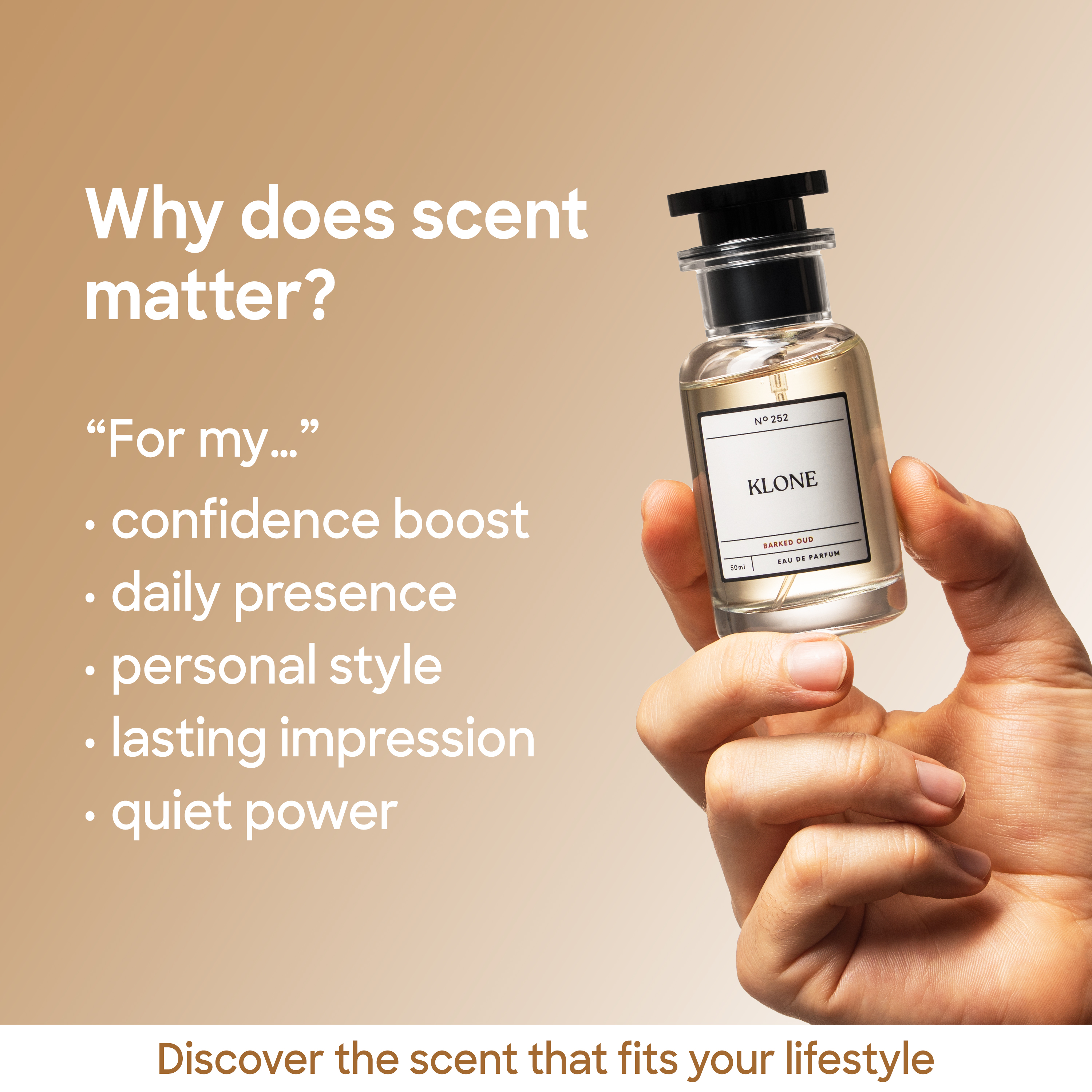 Klone Scents Facebook ad