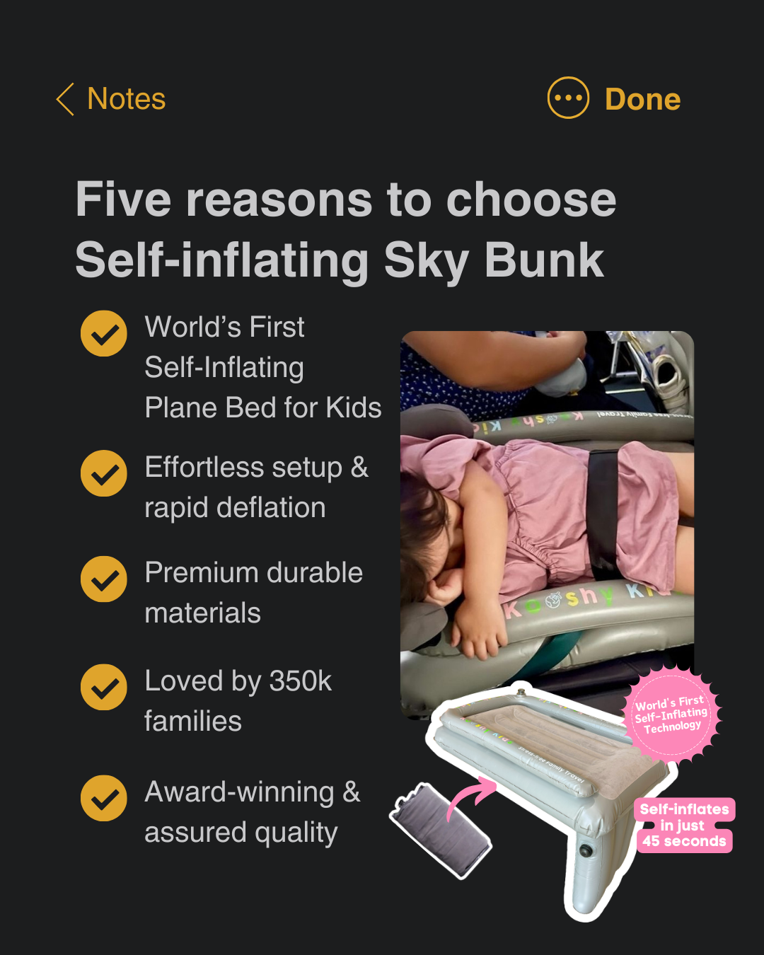 Kooshy Kids Facebook ad