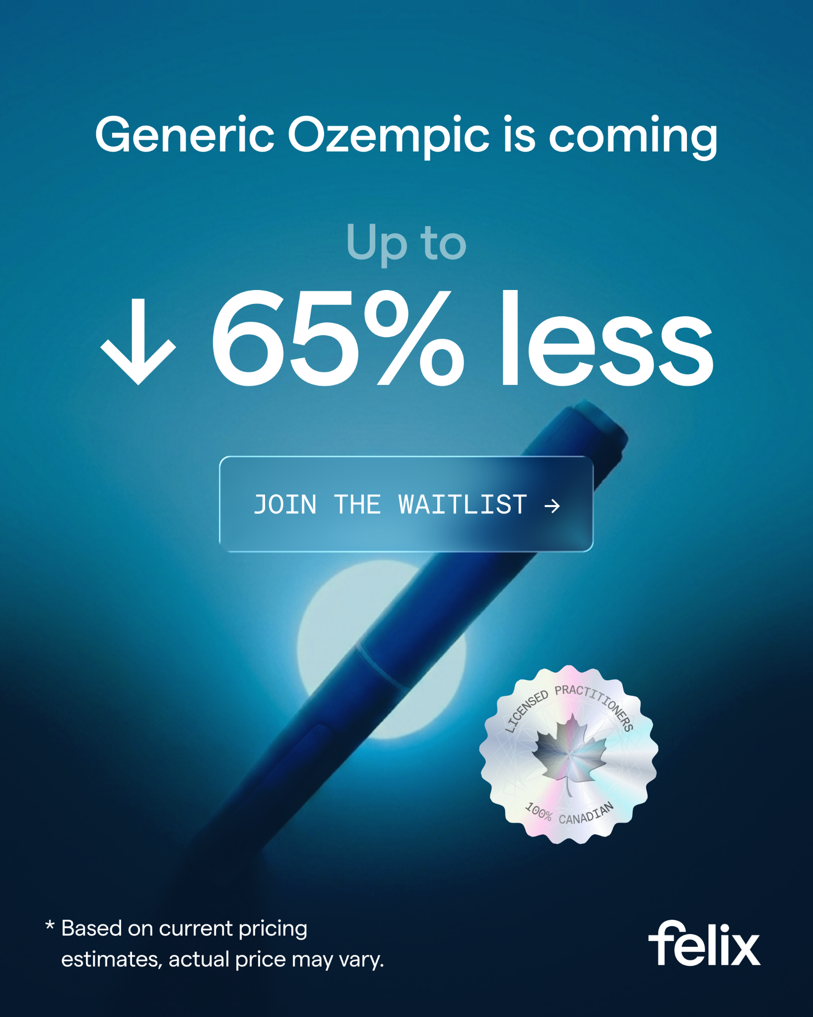 Felix Health Facebook ad