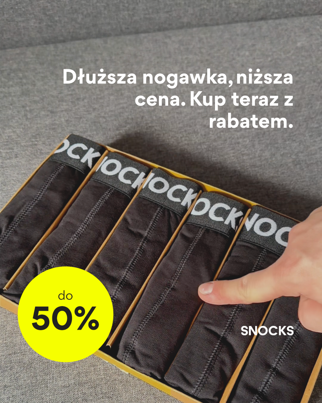 Snocks Facebook ad