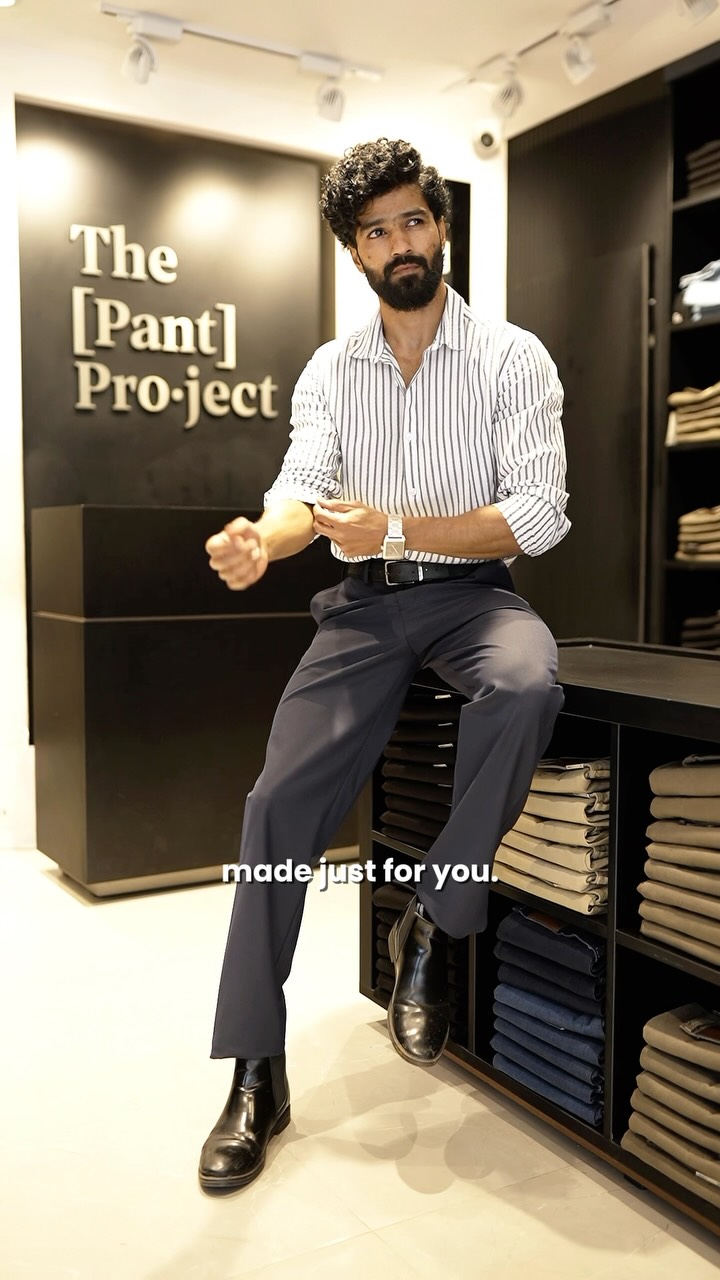 Pant Project Facebook ad: The right fit changes everything.