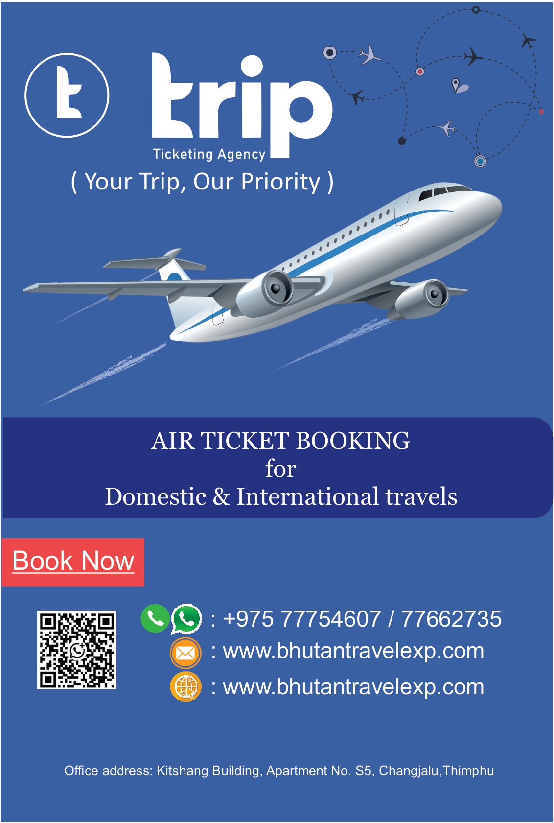 Trip Ticketing Agency Facebook ad: Explore the World with Ease!