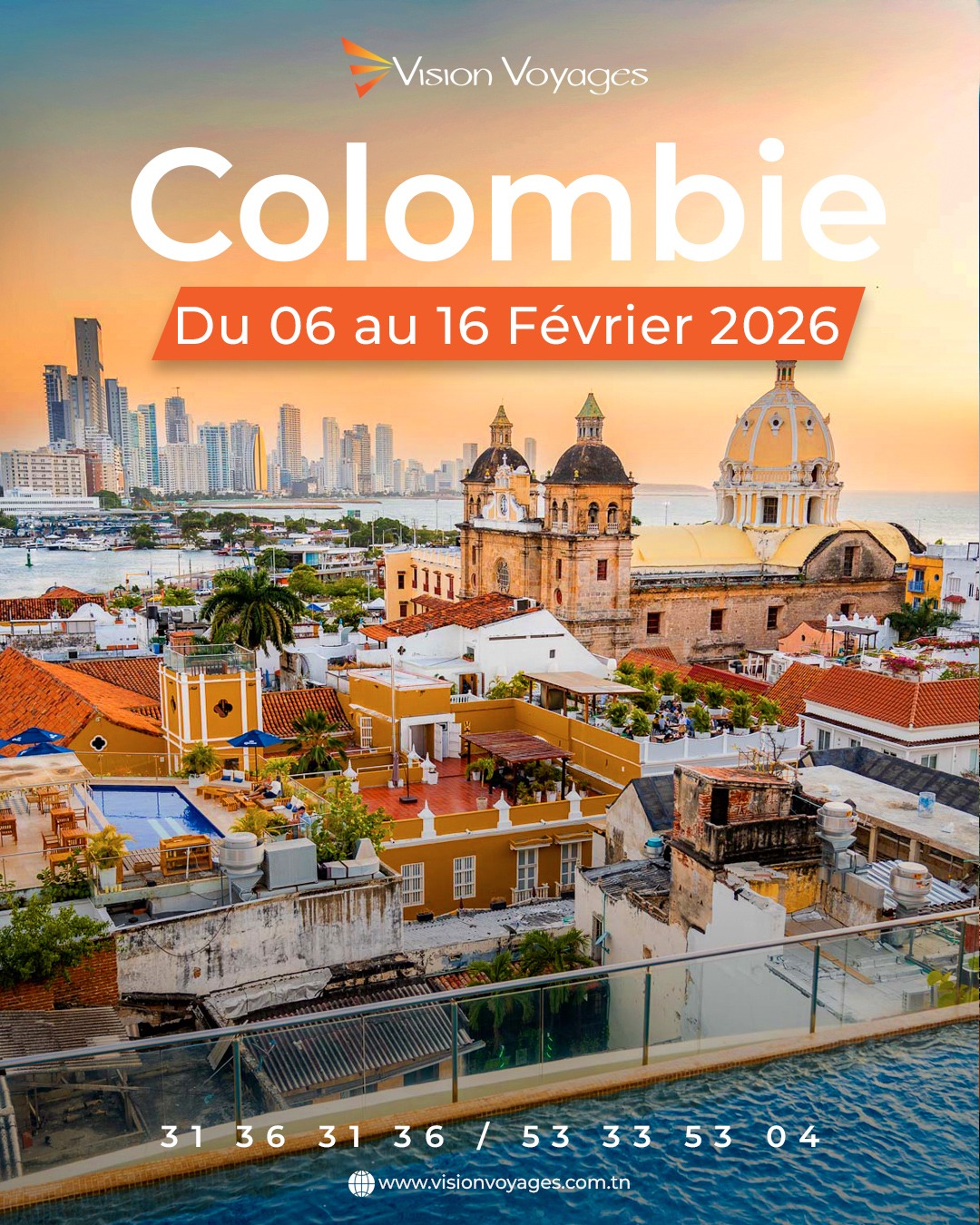 Vision Voyages Facebook ad: Infos & réservations