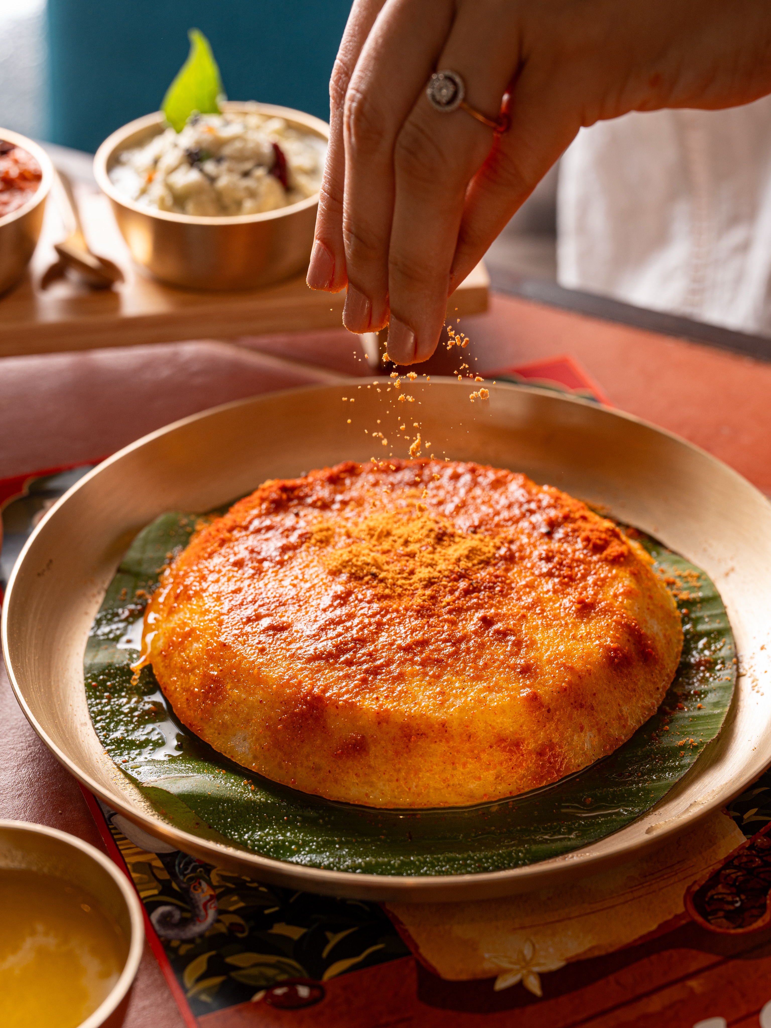 Malgudi Facebook ad: Fluffy idli? Check.