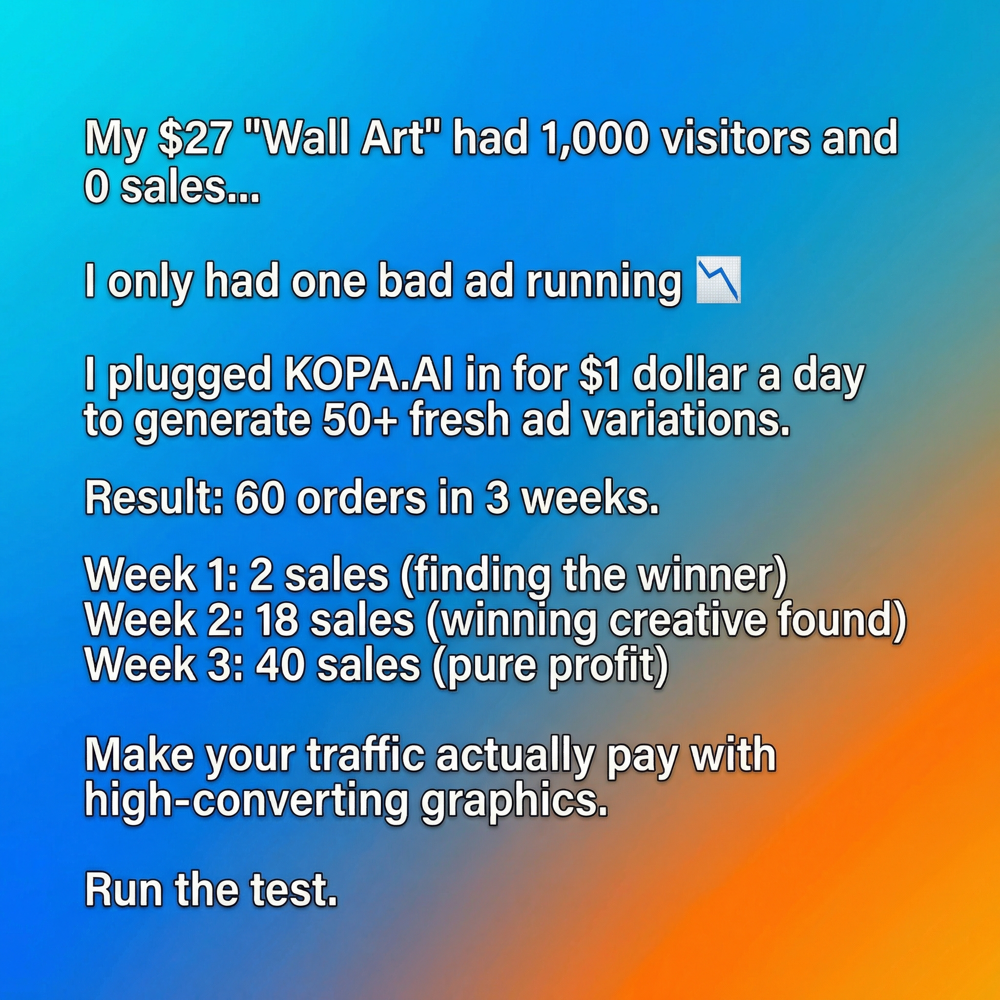 AI tools Facebook ad