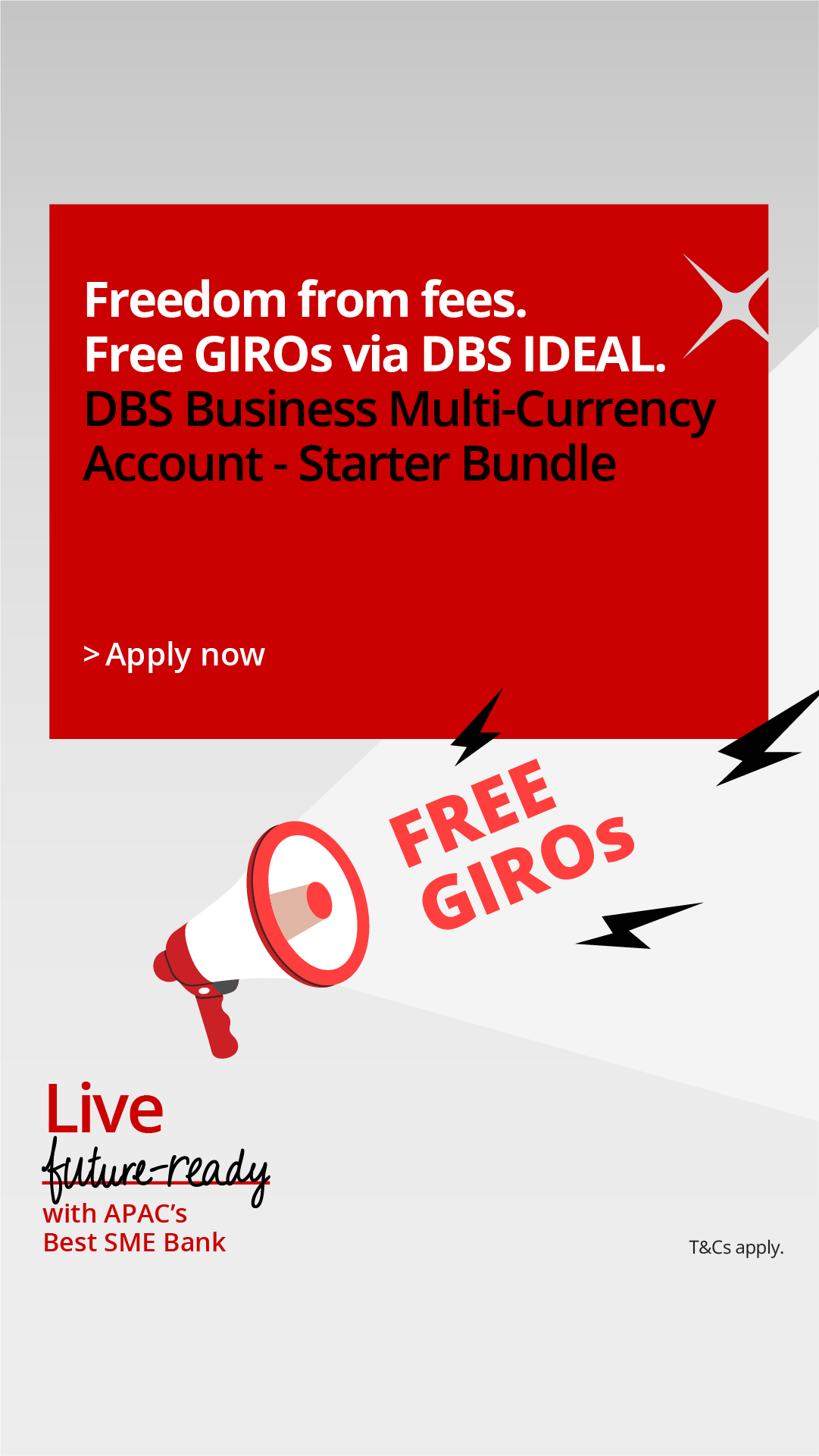 DBS Facebook ad