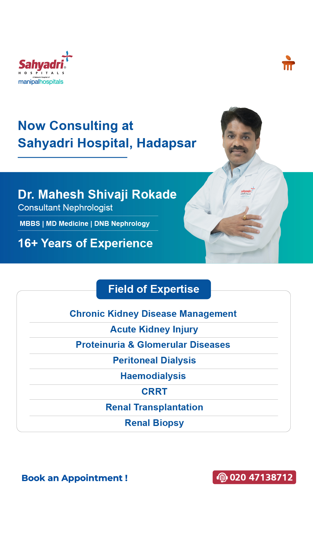 Sahyadri Hospitals Facebook ad