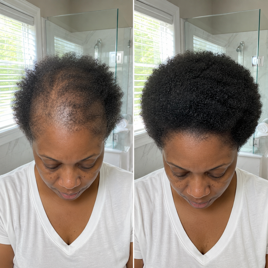 Keisha's Hair Journey Facebook ad