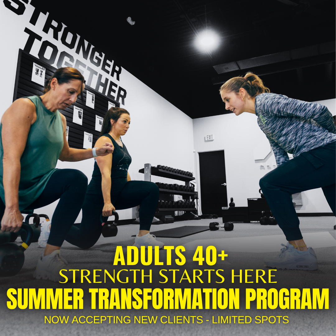 Alloy Personal Training Fort Mitchell Facebook ad: Feel Strong, Confident, & Energized this Summer
