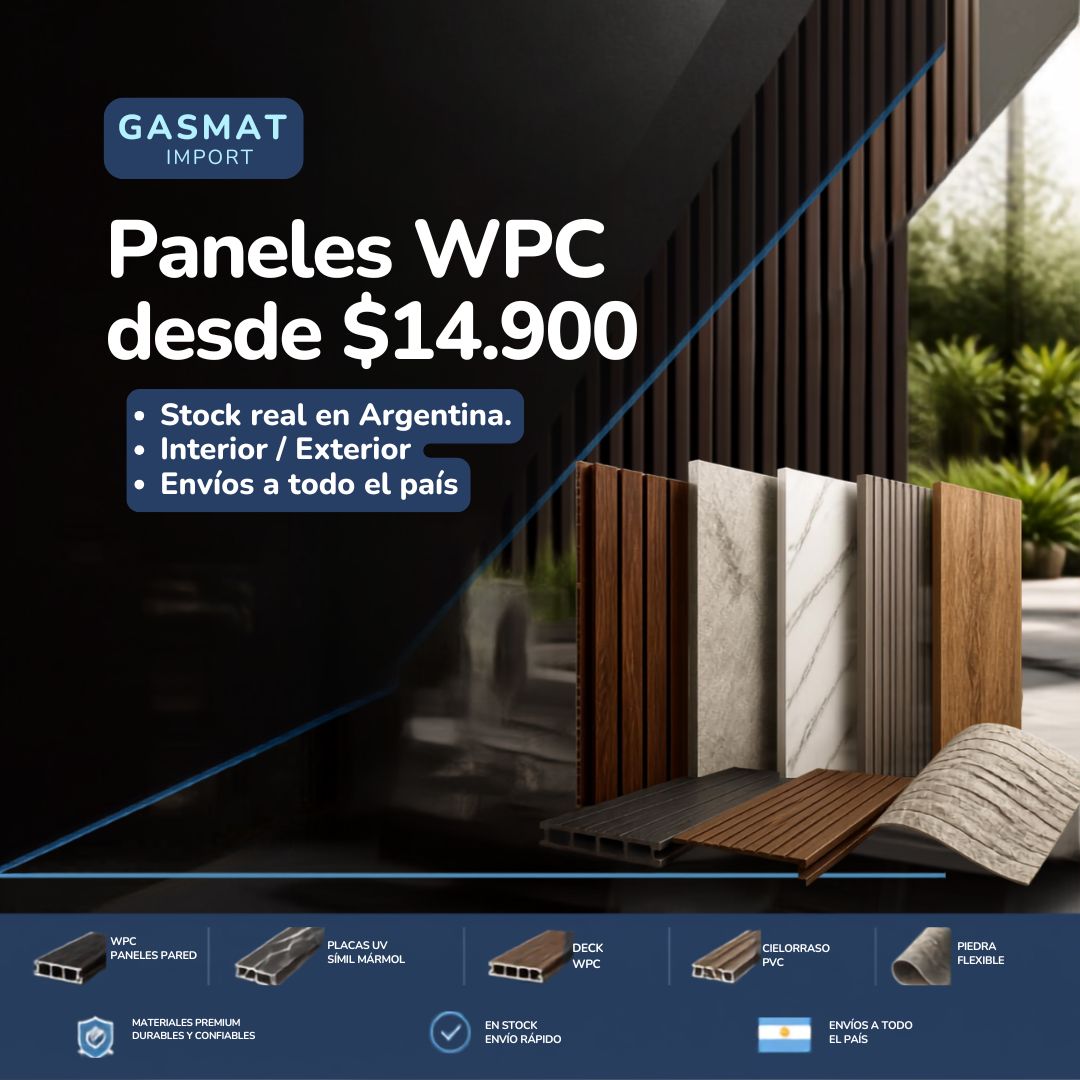 Gasmat Importaciones Facebook ad from Jul 30, 2026