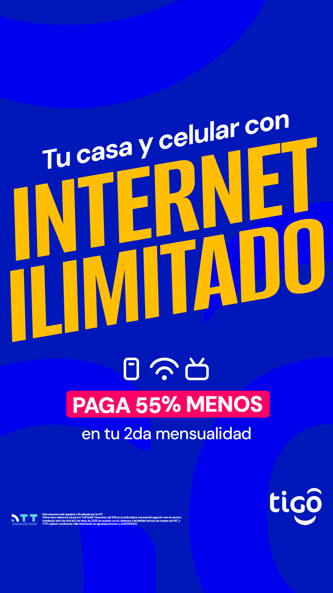 Tigo Bolivia Facebook ad