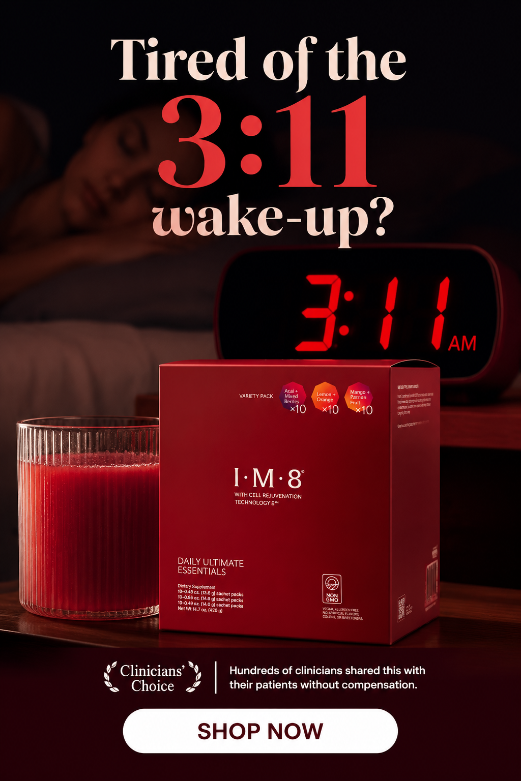 IM8 Health Facebook ad
