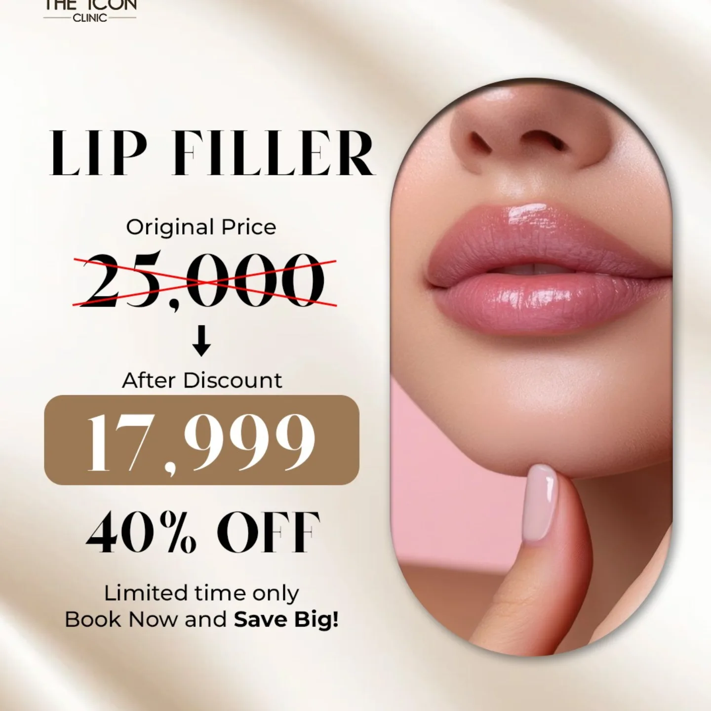 The Icon Clinic Facebook ad