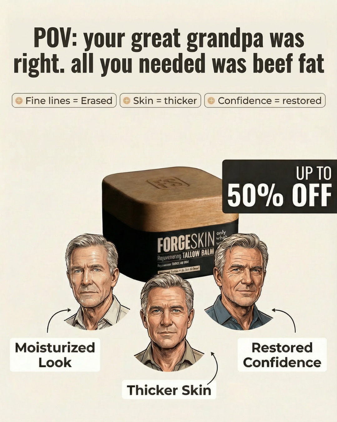 Dr. Michael Reed Facebook ad: Get results or Your Money Back!