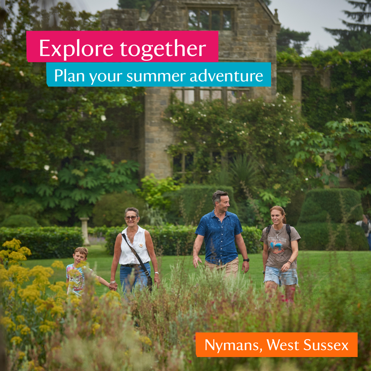 National Trust London and South East Facebook ad