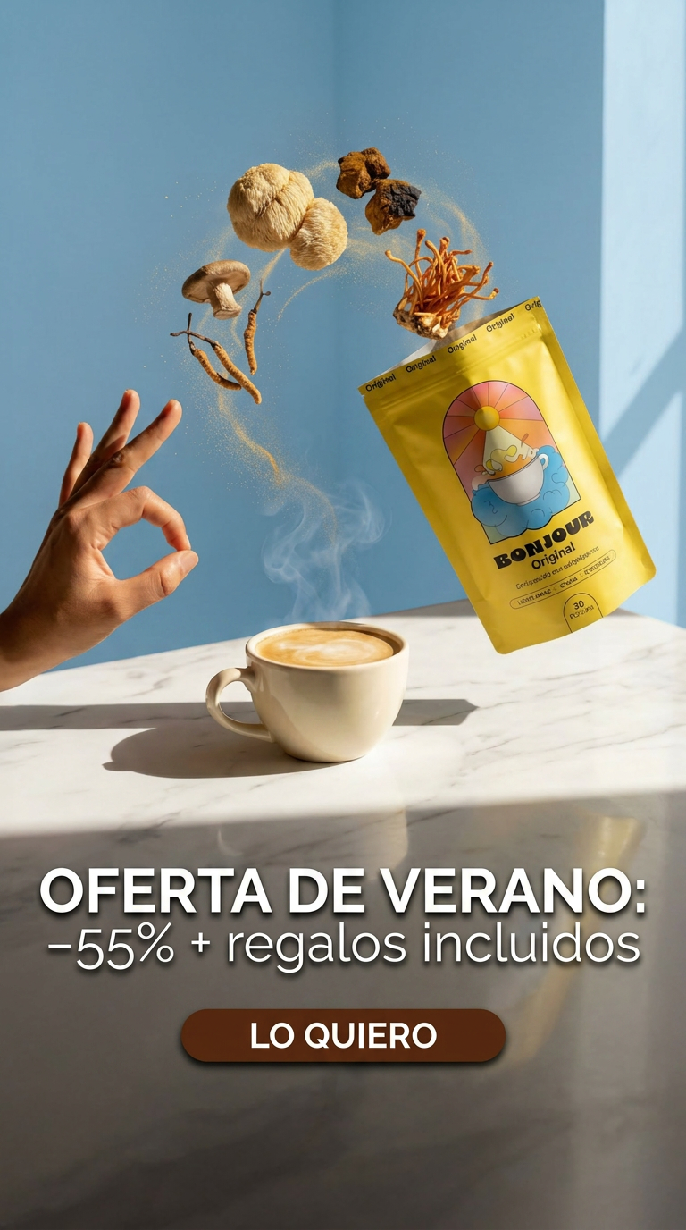 Bonjour Facebook ad: 55% OFF + ¡¡3 regalos!