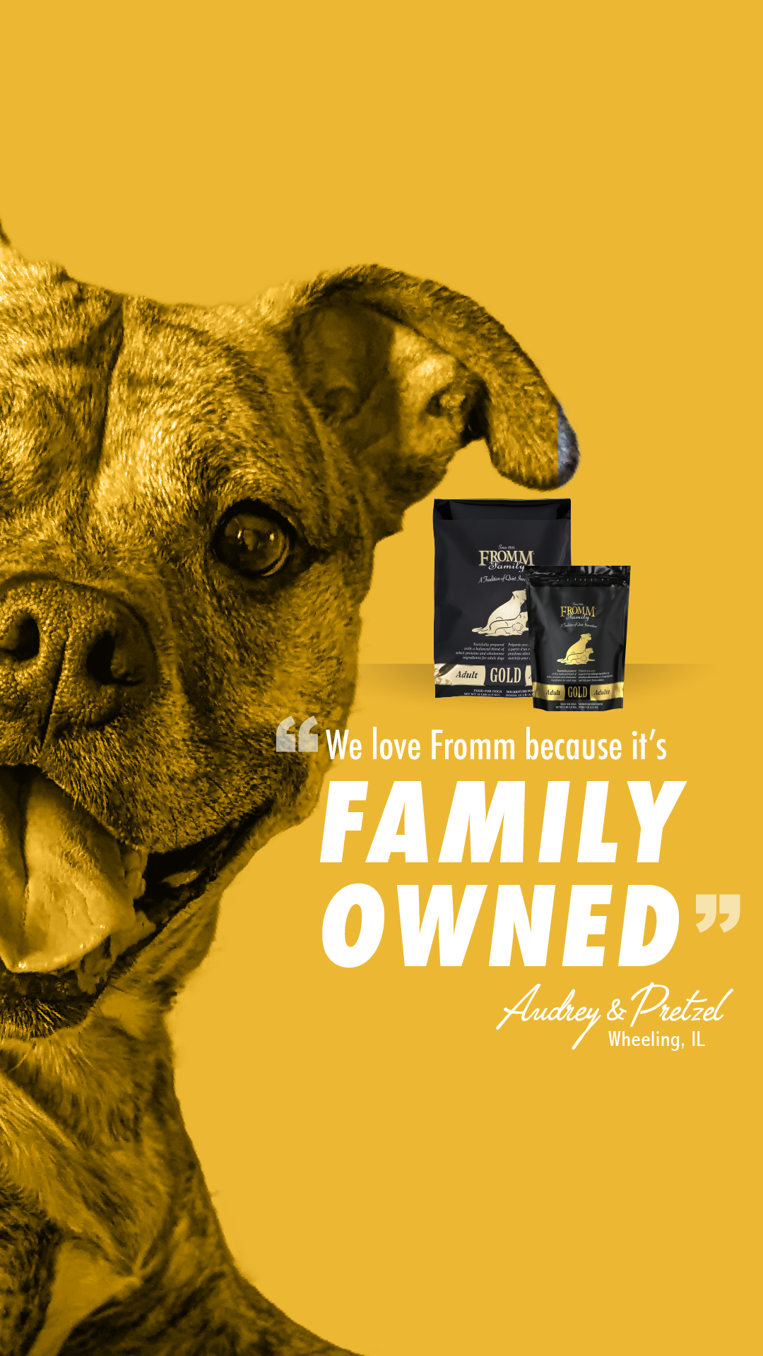 Fromm Family Foods Facebook ad