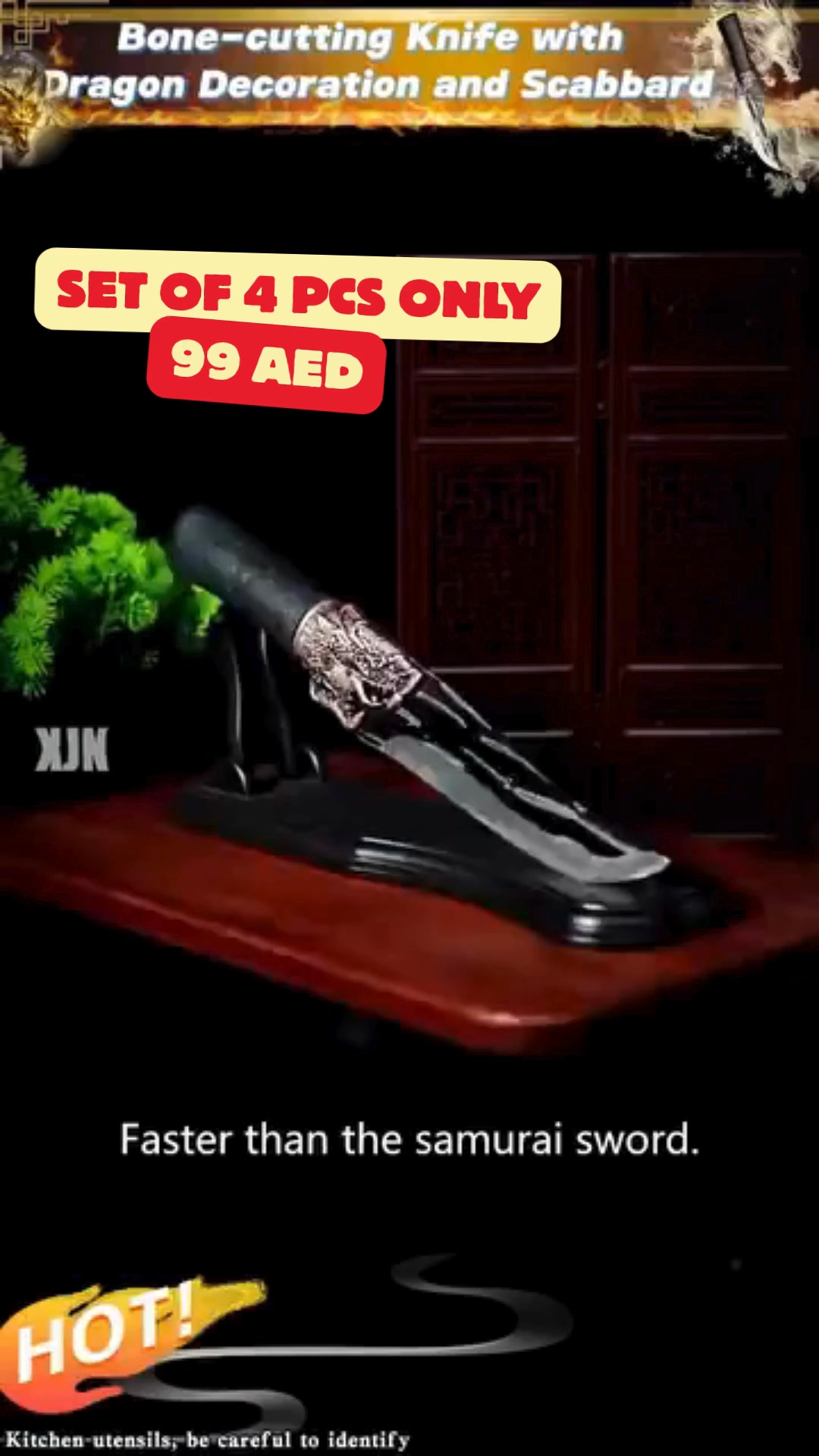 Yamato Knife 大和刀具 Facebook ad: 99AED ONLY