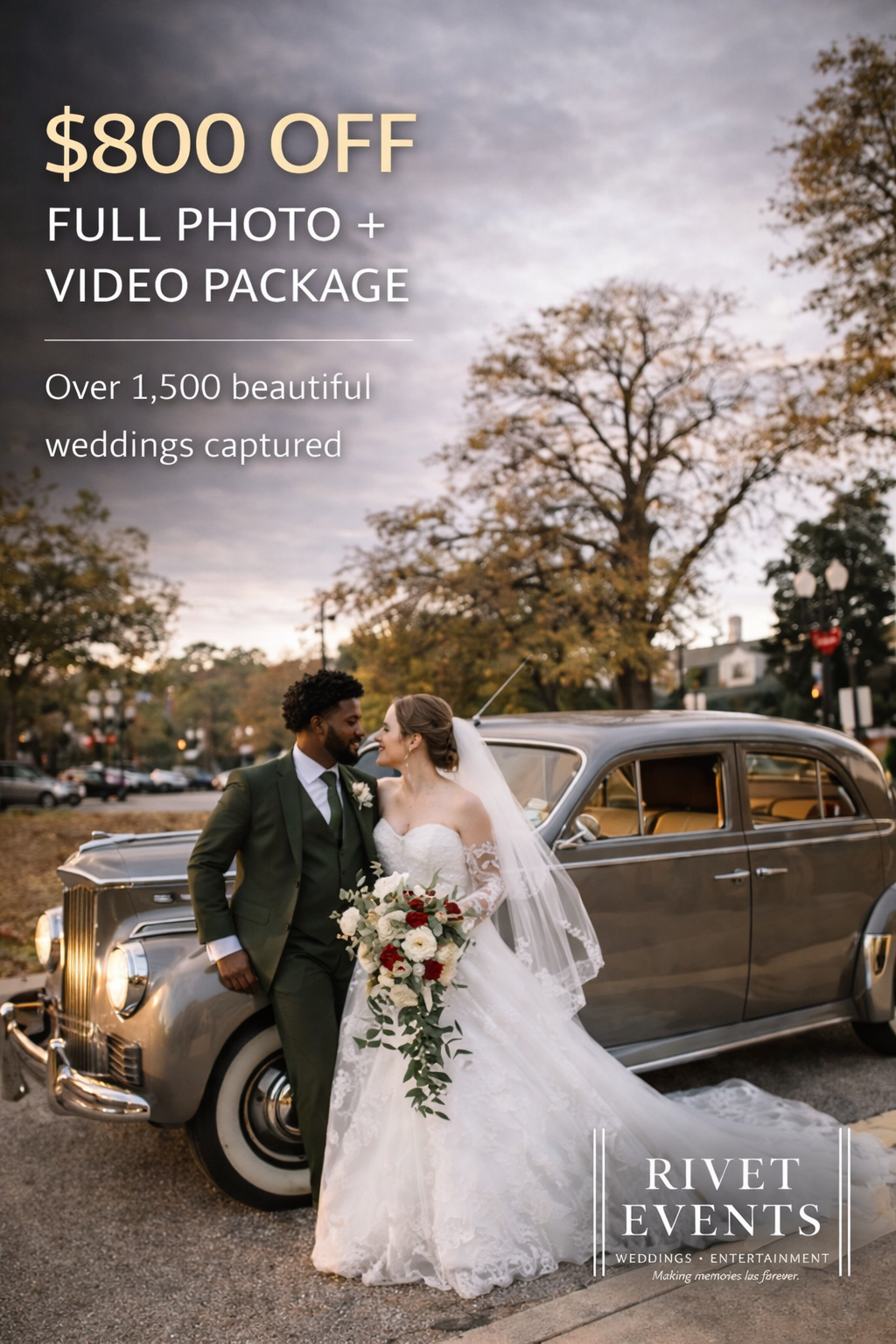 Rivet Events Facebook ad