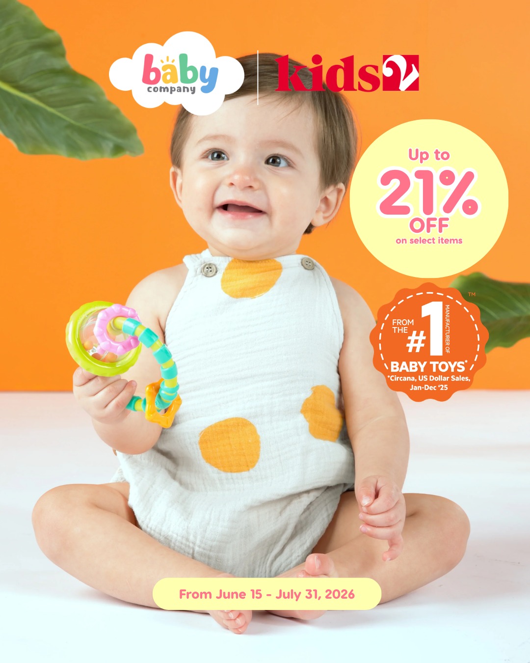 Bright Starts Philippines Facebook ad: Give Your Little One More to Love for…