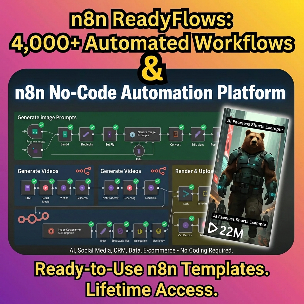 ReadyFlows Facebook ad